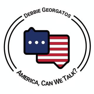 Logo of telegram channel americacanwetalk — AmericaCanWeTalk with Debbie Georgatos