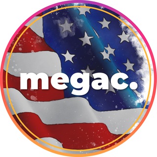 Логотип телеграм канала @american_megac — Мегак: американский английский