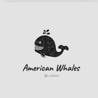 Logo of telegram channel americanwhales — American Whales