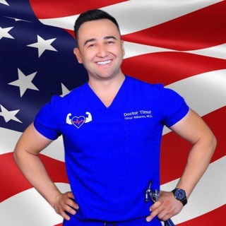 Telegram channel Amerikalik Doctor logo