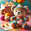 Логотип телеграм канала @amigurushkiigrushki — Amigurumi mi mi mi | вязание,рукоделие