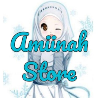 Logo saluran telegram amiinahstorehijabmurah — AMIINAH STORE Hijab murah🌈