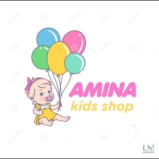 Логотип телеграм канала @aminakidsshop — "AMINA" kids shop