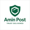 Telegram channel Amin Post rasmiy kanal logo