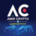 Logo saluran telegram amircrypttoo — 👑AMIR🚀CRYPTO