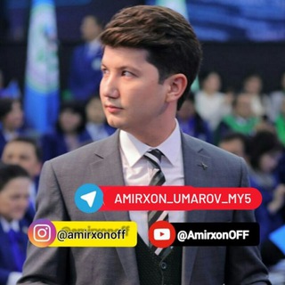 Telegram kanalining logotibi amirxon_umarov_my5 — Amirxon Umarov | Kreativ kanali💯