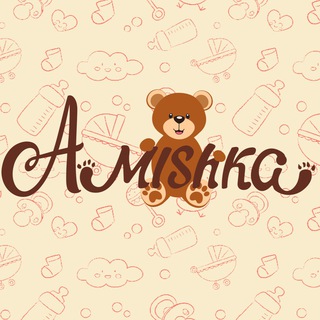 Логотип телеграм канала @amishkakids — 🧸A M I S H K A🧸