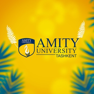 Логотип телеграм канала @amityuniversitytashkent — Amity University Tashkent