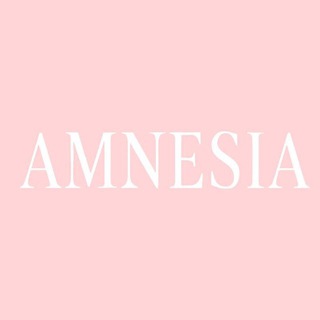 Logo of telegram channel amnesia_parfumes — A M N E S I A