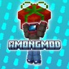Логотип телеграм канала @amongmodss — Amongmod Minecraft bedrock