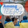 Логотип телеграм канала @amongteensro — Among Us Teens: знання, можливості, спілкування в Румунії