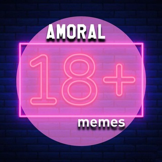 Логотип телеграм -каналу amoral_memesx — AMORAL MEMES🔞