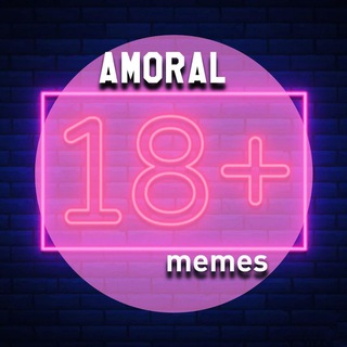 Telegram арнасының логотипі amoral_memesx — AMORAL MEMES🔞
