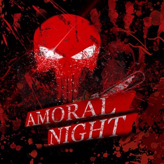Логотип телеграм -каналу amoral_night — AMORAL NIGHT