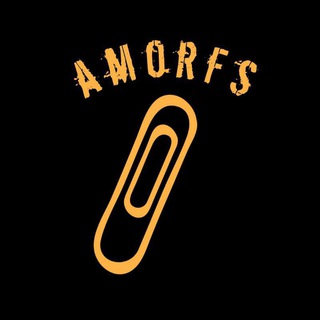 Telegram kanalining logotibi amorfs — #AMORF'S