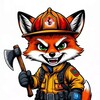 Логотип телеграм канала @amurfirefighter — Амурский Пожарный