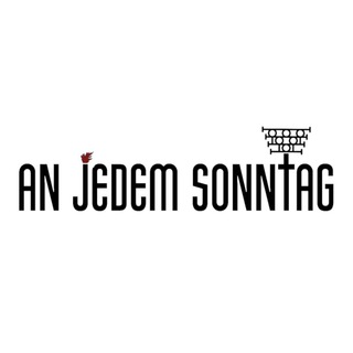 Логотип телеграм канала @an_jedem_sonntag — AN JEDEM SONNTAG