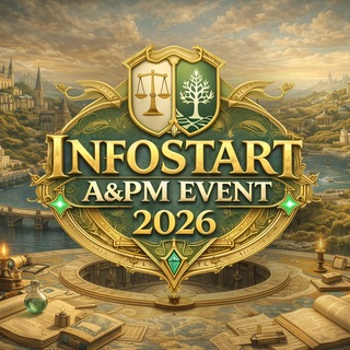 Логотип телеграм канала @analysis_pm_channel — INFOSTART A&PM EVENT