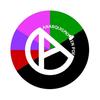 Logotipo del canal de telegramas anarquismoenpdf - Anarquismo en PDF #Interseccionalidad