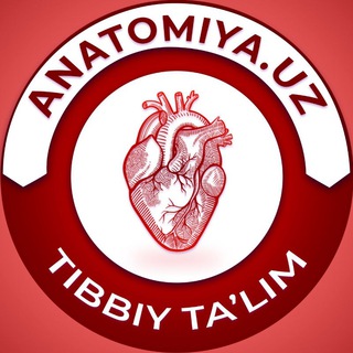 Telegram kanalining logotibi anatomiya_uz — Anatomiya.uz | Tibbiy ta‘lim