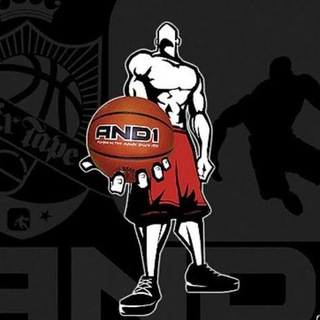 Telegram channel And1 mixtape- Basketball logo