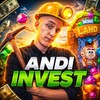 Логотип телеграм -каналу andiinvest — 𝐀𝐍𝐃𝐈 𝐈𝐍𝐕𝐄𝐒𝐓 〽️