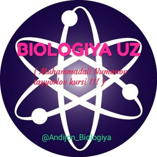 Logo of telegram channel andijon_biologiya — BIOLOGIYA UZ || MedWay