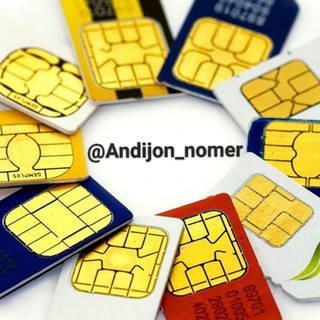 Telegram kanalining logotibi andijon_nomer — ANDIJON | Uzmobile | Mobiuz | Ucell | Beeline |