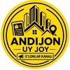 Лагатып тэлеграм-канала andijon_uyjoy_elonlari — Андижон уй-жой эълонлари