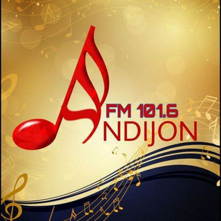 Telegram kanalining logotibi andijonfm — ANDIJON FM 101.6 MHz