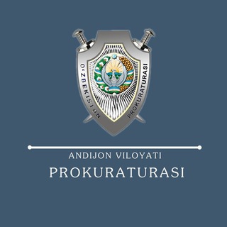 Telegram kanalining logotibi andijonprokuraturasi — Andijon viloyati Prokuraturasi