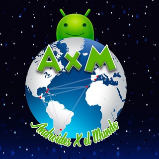 Logotipo del canal de telegramas androidesxelmundo - Androides por el Mundo