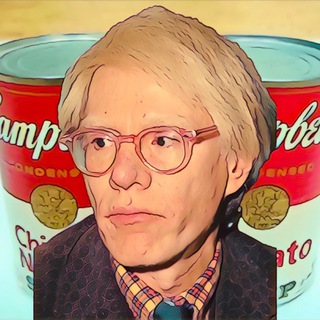 Логотип телеграм канала @andwarhol — Энди Уорхол (Andy Warhol)