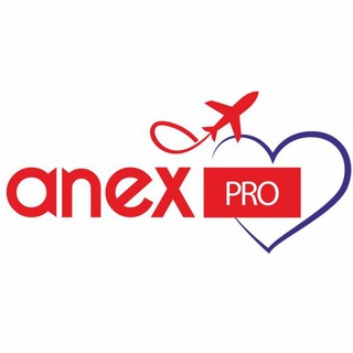 Telegram арнасының логотипі anextourkz — ANEX Pro Kazakhstan