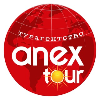 Логотип телеграм канала @anextourrostov — ANEX Tour сеть турагентств 🏝
