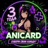 Логотип телеграм канала @anicard — AniCard | Аниме Карточки