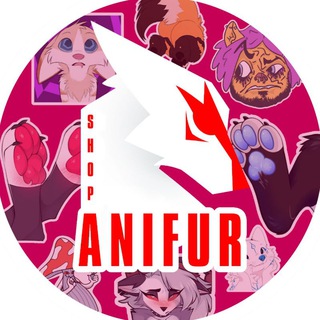 Логотип телеграм канала @anifur_shop — AniFur
