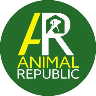 Логотип телеграм канала @animalrepublic — Помощь животным "AnimalRepublic"