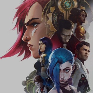 Логотип телеграм канала @animated_series_ru — Мультсериалы | Аркейн