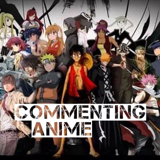 Логотип телеграм канала @anime_comm — Commenting Аnime