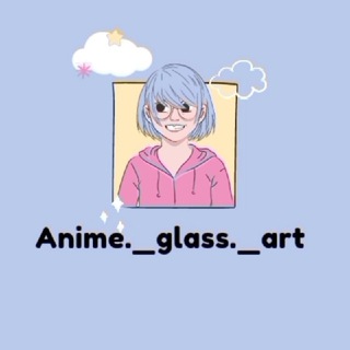 Logo saluran telegram anime_glass_art — ᴀɴɪᴍᴇ ɢʟᴀss ᴀʀᴛ🎨