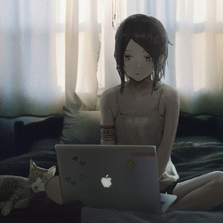 Логотип телеграм канала @anime_in_rl — anime irl