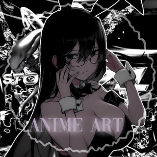 Telegram channel Anime art ||هنتای ارت logo