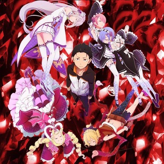 Логотип телеграм канала @anime_rezero001 — С нуля: Пособие по выживанию в альтернативном мире