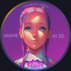 Логотип телеграм канала @animeai2d — 🤖 Anime AI — обработка фото | нейросеть