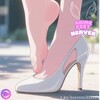 Logo of telegram channel animefeetheavenn — Anime Feet Heaven | Hentai Feet & Soles 👣
