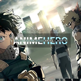 Logo del canale telegramma animehero - AH | AnimeHero [Il plus ultra di anime e manga!]