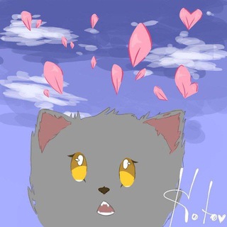 Логотип телеграм канала @animelugroba — - gоmuк Koтоbы 💗🎀