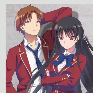 Логотип телеграм канала @animeshcol — Добро пожаловать в класс превосходства Аниме