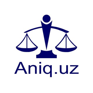 Telegram channel Aniq.uz | Lotin logo